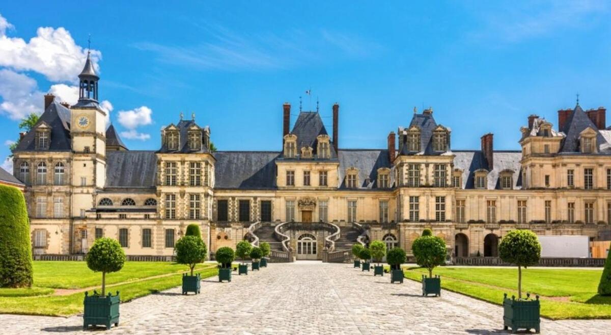 Le Jardin Des Hautes Presles Le Carrousel City Fontainebleau Bagian luar foto